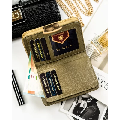Peterson Női Bőr Pénztárcaptn Ps115-Fds-1855 Gold - Arany