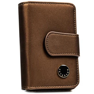 Peterson Női Pénztárca - Echo És Természetes Bőr Ptn Ps115-Hnl-2944 Brown