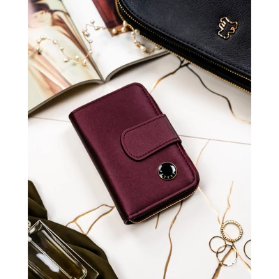 Peterson Női Pénztárca - Echo És Természetes Bőr Ptn Ps115-Hnl-2951 Purple