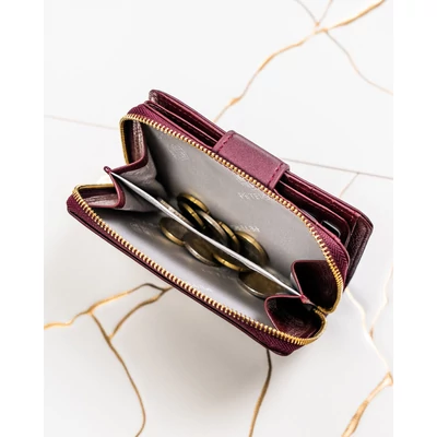 Peterson Női Pénztárca - Echo És Természetes Bőr Ptn Ps115-Hnl-2951 Purple