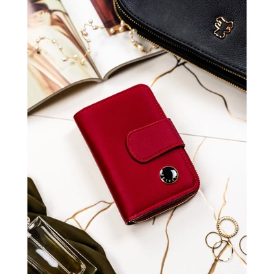 Peterson Női Pénztárca - Echo És Természetes Bőr Ptn Ps115-Hnl-2968 Red