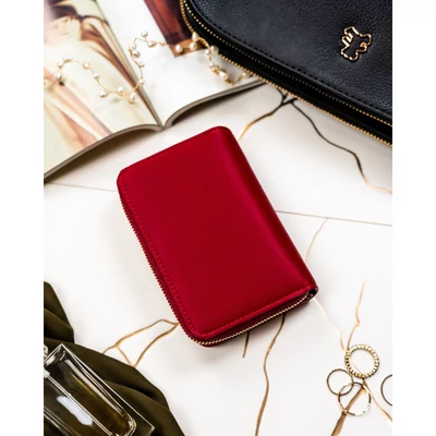 Peterson Női Pénztárca - Echo És Természetes Bőr Ptn Ps115-Hnl-2968 Red