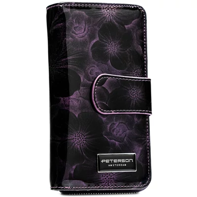 Peterson Női Bőr Pénztárca Ptn Ps116-Fds-1602 Purple - Lila