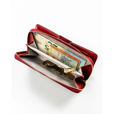 Peterson Női Bőr Pénztárca Ptn Ps116-Fds-1626 Red - Piros