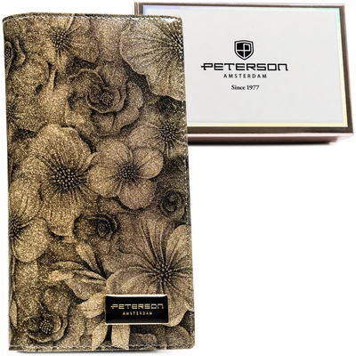 Peterson Női Bőr Pénztárca Ptn Ps1431-Fds-1732 Gold - Arany