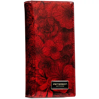 Peterson Női Bőr Pénztárca Ptn Ps1431-Fds-1749 Red - Piros