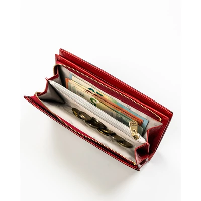 Peterson Női Bőr Pénztárca Ptn Ps1431-Fds-1749 Red - Piros