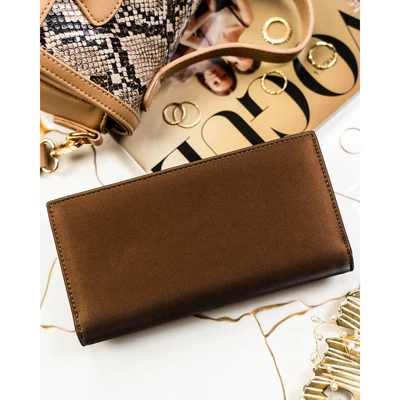 Peterson Női Pénztárca - Echo És Természetes Bőr Ptn Ps1431-Hnl-2852 Brown
