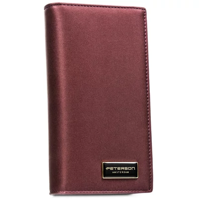Peterson Női Pénztárca - Echo És Természetes Bőr Ptn Ps1431-Hnl-2869 Purple