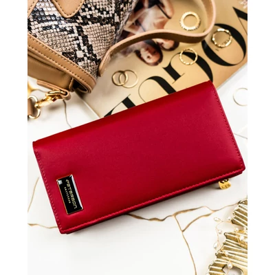 Peterson Női Pénztárca - Echo És Természetes Bőr Ptn Ps1431-Hnl-2876 Red