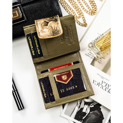 Peterson Női Bőr Pénztárca Ptn Ps329-Fds-1893 Gold - Arany 
