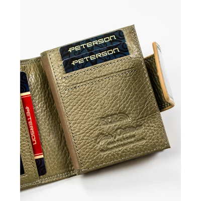 Peterson Női Bőr Pénztárca Ptn Ps329-Fds-1893 Gold - Arany 