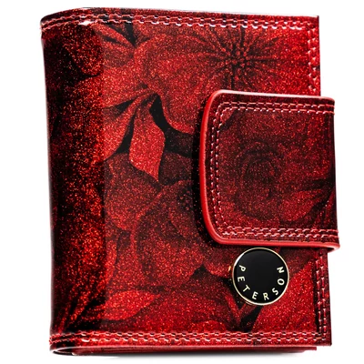 Peterson Női Bőr Pénztárca Ptn Ps329-Fds-1909 Red - Piros