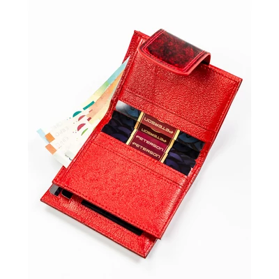 Peterson Női Bőr Pénztárca Ptn Ps329-Fds-1909 Red - Piros