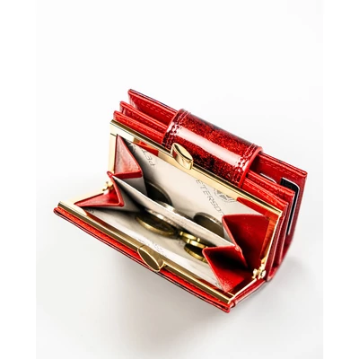 Peterson Női Bőr Pénztárca Ptn Ps329-Fds-1909 Red - Piros