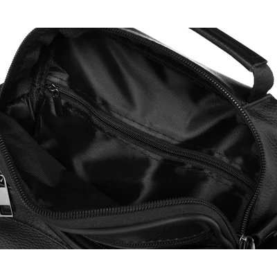 Rovicky Férfi Bőr Oldaltáska R-13203-M-3860 Black - Fekete