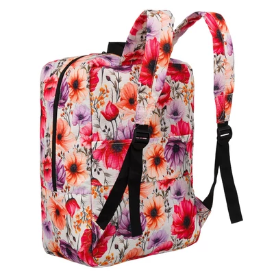 Rovicky Hátizsák | Kézipoggyász - Mintás - R-Pl-01-0408 S11 - 40 X 25 X 20 Cm - Csillámnos
