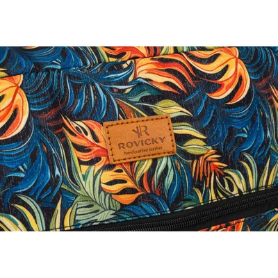 Rovicky Hátizsák | Kézipoggyász - Mintás - R-Pl-01-0439 S14 - 40 X 25 X 20 Cm - Csillámnos