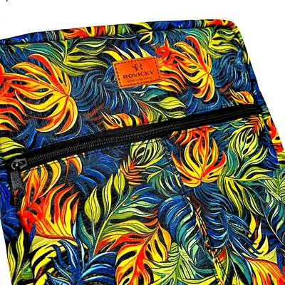 Rovicky Hátizsák | Kézipoggyász - Mintás - R-Pl-01-0439 S14 - 40 X 25 X 20 Cm - Csillámnos