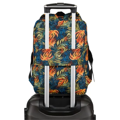 Rovicky Hátizsák | Kézipoggyász - Mintás - R-Pl-01-0439 S14 - 40 X 25 X 20 Cm - Csillámnos