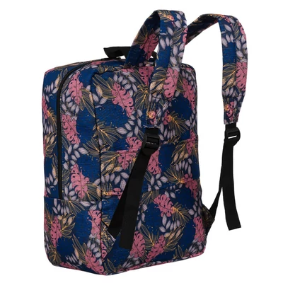 Rovicky Hátizsák | Kézipoggyász - Mintás - R-Pl-01-0446 S15 - 40 X 25 X 20 Cm - Csillámnos
