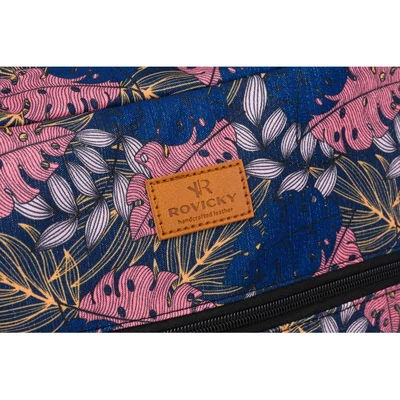 Rovicky Hátizsák | Kézipoggyász - Mintás - R-Pl-01-0446 S15 - 40 X 25 X 20 Cm - Csillámnos