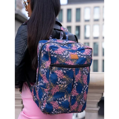 Rovicky Hátizsák | Kézipoggyász - Mintás - R-Pl-01-0446 S15 - 40 X 25 X 20 Cm - Csillámnos