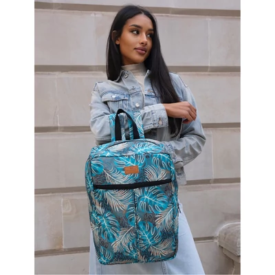 Rovicky Hátizsák | Kézipoggyász - Mintás - R-Pl-01-0453 S16 - 40 X 25 X 20 Cm - Csillámnos