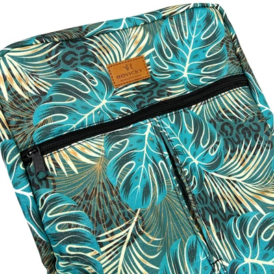 Rovicky Hátizsák | Kézipoggyász - Mintás - R-Pl-01-0453 S16 - 40 X 25 X 20 Cm - Csillámnos