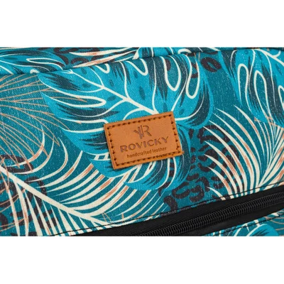 Rovicky Hátizsák | Kézipoggyász - Mintás - R-Pl-01-0453 S16 - 40 X 25 X 20 Cm - Csillámnos
