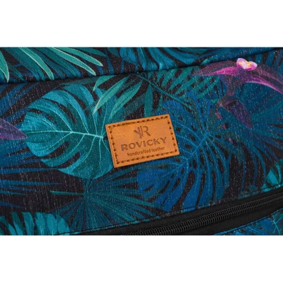 Rovicky Hátizsák | Kézipoggyász - Mintás - R-Pl-01-0460 S17 - 40 X 25 X 20 Cm - Csillámnos