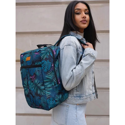 Rovicky Hátizsák | Kézipoggyász - Mintás - R-Pl-01-0460 S17 - 40 X 25 X 20 Cm - Csillámnos