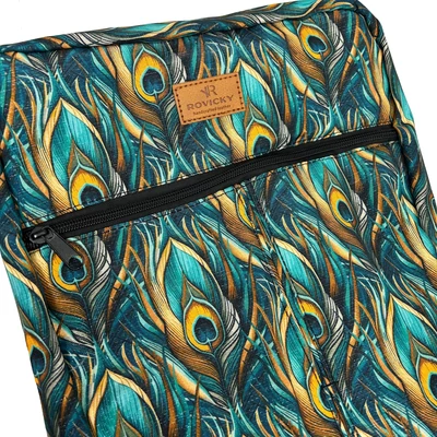 Rovicky Hátizsák | Kézipoggyász - Mintás - R-Pl-01-0477 S18 - 40 X 25 X 20 Cm - Csillámnos