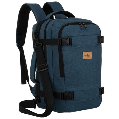 Peterson Hátizsák - Kézipoggyász -  Ptn Sikorka-6477 Navy - Sötét Kék - 40 X 25 X 20 Cm -