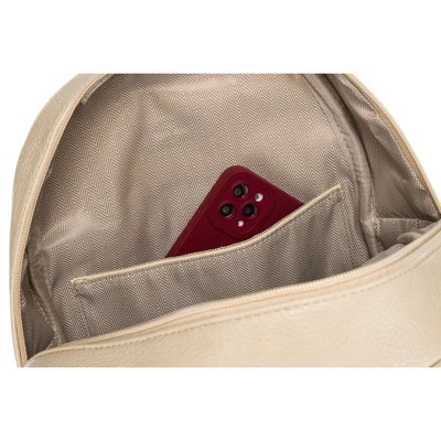 Peterson Női Hátizsák Ptn Spy-1-F19-0866 L.Beige - Világos Beige
