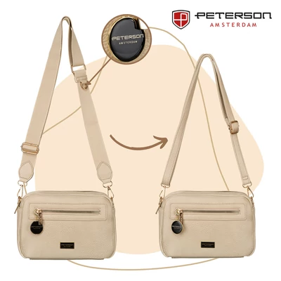 Peterson Női Oldaltáska  Ptn Sty-1-F19-0972 D.Beige