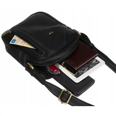 Peterson Férfi Oldaltáska Ptn Tb-8023-Com-4924 Black