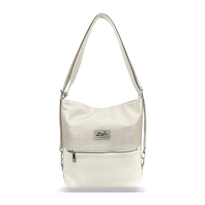 Zellia Női Válltáska-Hátizsákká Alakíthatő Td22016 Beige-Arany - Rimini-2 -