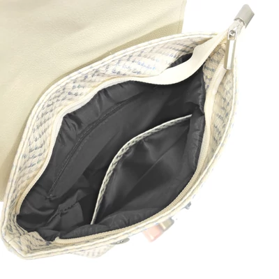Zellia Női Hátizsák Td22013 Beige - Színes Hologram -