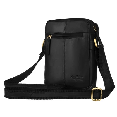 Peterson Férfi Bőr Oldaltáska Ptn Yp002-Opu-4642 Black - Black