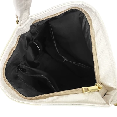 Zellia Női Válltáska Zlb111 Fehér-Beige - Shiny -