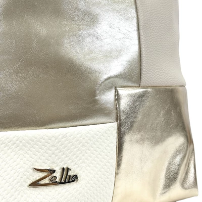 Zellia Női Válltáska Zlb111 Beige-Arany - Crown -