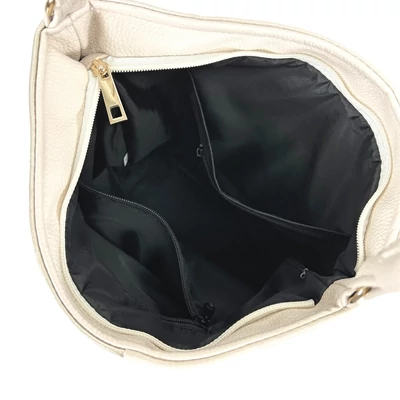 Zellia Női Válltáska Zlb111 Beige-Arany - Crown -