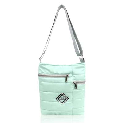 Zellia Női Oldaltáska Zlb159 Light Menta Zöld - Matt - Line -
