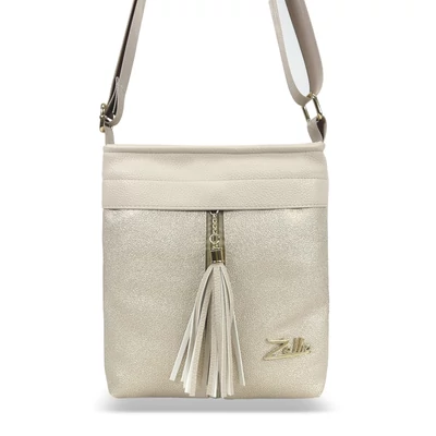 Zellia Női Oldaltáska Zlb199 Beige-Arany - Rimini-2 -