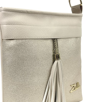 Zellia Női Oldaltáska Zlb199 Beige-Arany - Rimini-2 -