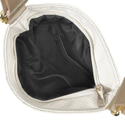Zellia Női Oldaltáska Zlb199 Light Beige - Crown -