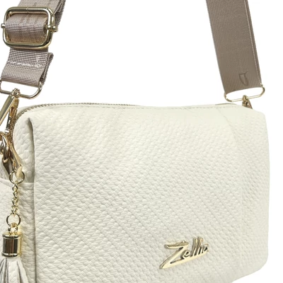 Zellia Női Oldaltáska Zlb210 Beige - Crown -