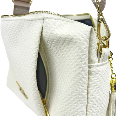 Zellia Női Oldaltáska Zlb210 Beige - Crown -