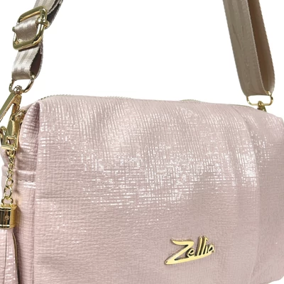 Zellia Női Oldaltáska Zlb210 Púder - Shiny -